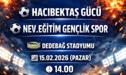 Lider Hacıbektaş Gücü Evinde Sahaya Çıkıyor!