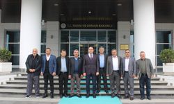 Hacıbektaş Ziraat Odası’ndan Ankara Ziyareti