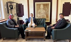 Avanos ve Hacıbektaş Kaymakamları Bir Araya Geldi