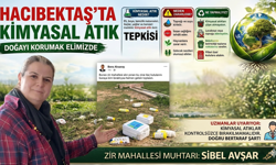 Hacıbektaş’ta Kimyasal Atık Tepkisi: Çiftçi Durumu Paylaştı, Muhtardan Uyarı Geldi