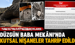 Tunceli Valiliği’nden Düzgün Baba Açıklaması: Soruşturma Başlatıldı
