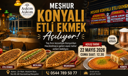 Hacıbektaş’ta Yeni Lezzet Dönemi Başlıyor: “Aşkım Aşkım” Konya Etli Ekmek Açılıyor