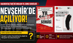 Hacıbektaş’taki İki Okulun Yıl Sonu Sergileri Nevşehir’de Açılıyor