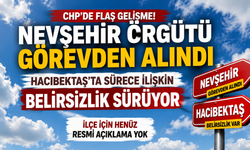 CHP’de Nevşehir Örgütü Görevden Alındı: Hacıbektaş’ta Sürece İlişkin Belirsizlik Sürüyor