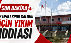 Hacıbektaş Kapalı Spor Salonu hakkında yıkım iddiaları gündemde