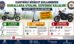 Nevşehir Emniyeti’nden Elektrikli Bisiklet ve E-Scooter Uyarısı