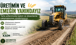 Hacıbektaş’ta Tarla Yollarında Bakım ve Düzenleme Çalışmaları Sürüyor