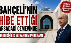Bahçeli'nin Hibe Ettiği Arsadaki Cemevinde 1500 Kişilik Muharrem Programı
