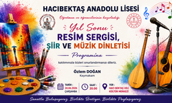 Hacıbektaş Anadolu Lisesi’nden Yıl Sonu Sergisi ve Müzik Dinletisi Programı