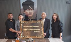 Başkan Taşdemir’den NEVESOB Başkanı Pınarbaşı’na Hayırlı Olsun Ziyareti