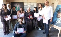 Hacıbektaş GSF’nin 60 Eserlik Karma Sergisi Yoğun İlgi Gördü