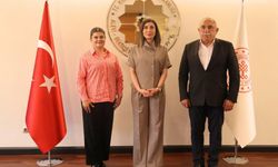 Hacıbektaş Belediye Başkanı Ali Kaim Esma Ersin’i Ziyaret Etti