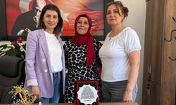 Hacıbektaş Esnaf ve Sanatkârlar Odası'ndan Gençlik ve Spor İlçe Müdürü Ayşe Değerlier'e Hayırlı Olsun Ziyareti