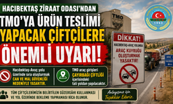 Hacıbektaş Ziraat Odası’ndan TMO’ya Ürün Teslimi Yapacak Çiftçilere Trafik Uyarısı