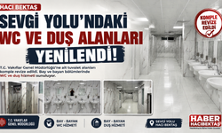 Hacıbektaş Sevgi Yolu’ndaki WC ve Duş Alanları Yenilendi