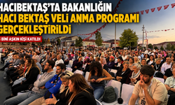 Hacıbektaş’ta Bakanlığın Hacı Bektaş Veli Anma Programı Gerçekleştirildi