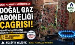 Muhtar Yeltürk: Abonelikler Tamamlanırsa Doğal Gaz Çalışmaları Hızlanacak