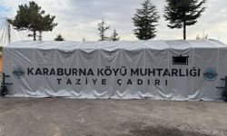 Karaburna Köyü’ne Katlanabilir Taziye Çadırı Kazandırıldı