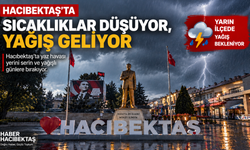 Hacıbektaş’ta Sıcaklıklar Düşüyor, Yağış Geliyor