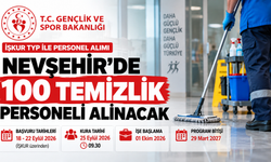 Nevşehir’de 100 Temizlik Personeli Alınacak
