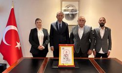 Başkan Ali Kaim’den Çankaya Köşkü’nde Ziyaret