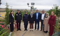 Karaburna’daki Ağaçlandırma Alanlarına Protokol Ziyareti