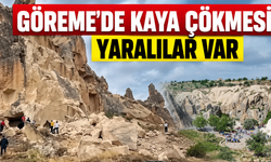 Göreme Açık Hava Müzesi Yakınında Peri Bacasında Kaya Çökmesi: Yaralılar Var