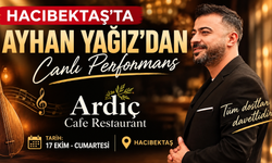 Hacıbektaş’ta Ayhan Yağız’dan Canlı Performans