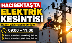 Hacıbektaş’ta İki Sokakta Elektrik Kesintisi