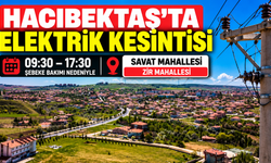 Hacıbektaş’ta Savat ve Zir Mahallelerinde Elektrik Kesintisi