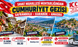 Savat Mahallesi’nden Cumhuriyetin 103. Yılına Özel Safranbolu, Karabük ve Amasra Gezisi
