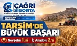 Çağrı Sigorta’dan TARSİM’de Büyük Başarı: Nevşehir 1.’si, İç Anadolu 2.’si