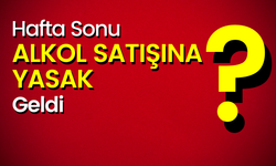 Hafta Sonu Alkol Satışına Yasak Geldi!