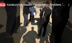 Karaburç Köyü Doğayı Koruma ve Geliştirme Platformu'ndan Basın Açıklaması!
