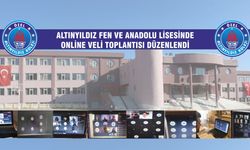 ALTINYILDIZ FEN VE ANADOLU LİSESİNDE ONLİNE VELİ TOPLANTISI DÜZENLENDİ