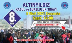 Şampiyonların Koleji Altınyıldızın İl Geneli 8.Sınıflar Kabul ve Bursluluk Sınavına Yoğun İlgi