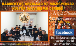 Abdallar ve Müzisyenler Derneği Müzik Dinletisi; 11 Nisan Saat 18.00