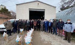 Hacıbektaş'ta 45 Çiftçiye ''Yeşil Mercimek Tohumu'' Dağıtımı Yapıldı