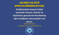 Hacıbektaş Gücü Spor Kulübünde Futbol Oynamak İster Misiniz?