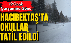 Hacıbektaş'ta Okullar Yarın da Tatil Edildi