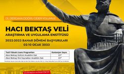 Hacı Bektaş Veli Araştırma ve Uygulama Enstitüsü 2022-2023 Eğitim-Öğretim Yılı Bahar Yarıyılı Lisansüstü Öğrenci Alım İlanı
