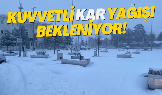 Meteoroloji'den Hacıbektaş için yeni uyarı!
