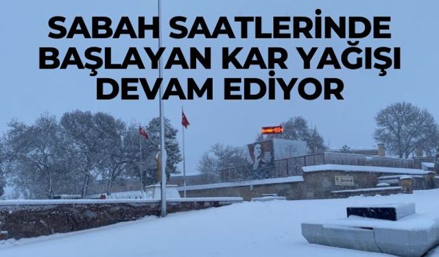 Hacıbektaş'ta Kar ve Tipi