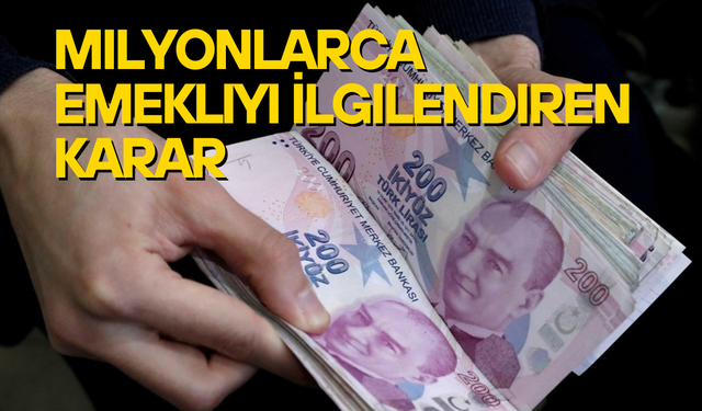 TBMM'den Onay Çıktı: En Düşük Emekli Maaşı 20 Bin TL Oldu!