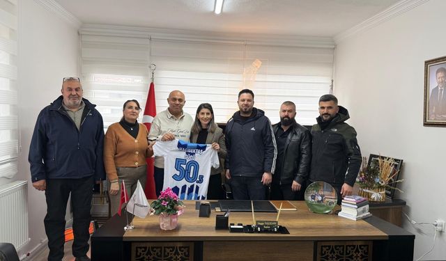 Hacıbektaş Gücü’nden Başkan Taşdemir’e "Hayırlı Olsun" Ziyareti