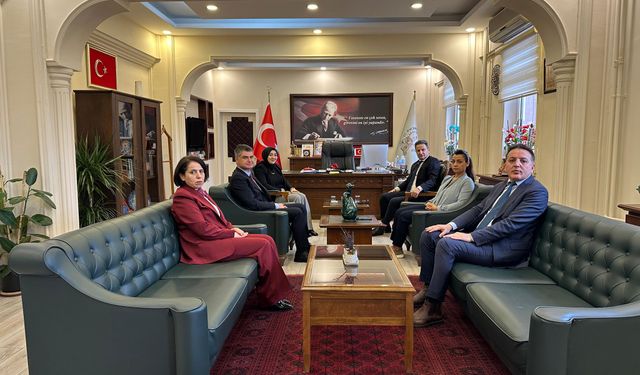 Başmüfettişlerden Kaymakam Doğan’a Ziyaret