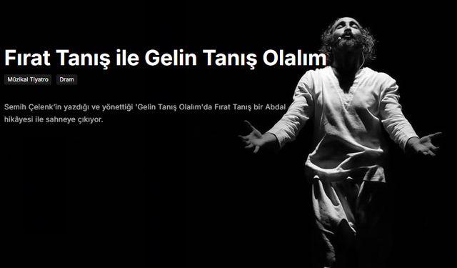 ''Fırat Tanış ile Gelin Tanış Olalım'' Kırşehir'de Sahnede