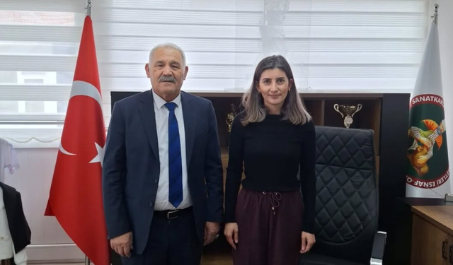 Nevşehir ESOB Başkanı Mehmet Pınarbaşı’ndan Hacıbektaş Esnaf Odası’na Ziyaret