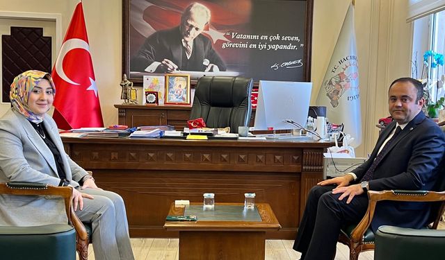 Kaymakam Doğan TKDK İl Koordinatörü Yılmaz'ı Makamında Ağırladı