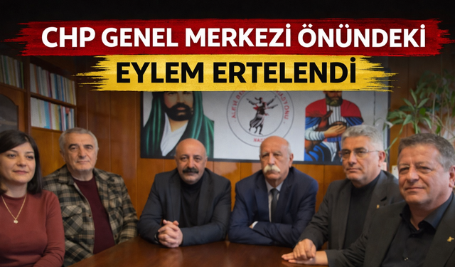 Alevi Kurumlarından CHP’ye Tepki: Genel Merkez Önündeki Eylem Ertelendi